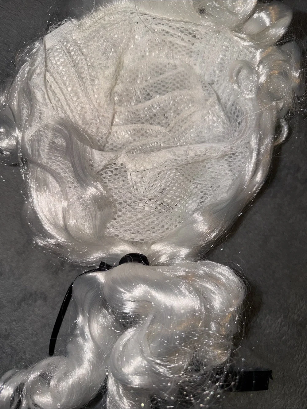 White Colonial Costume Wig